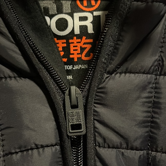 Super dry men’s black gym tech collection in size M - Picture 3 of 12